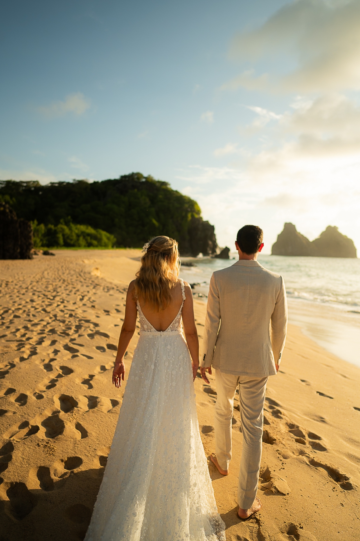Casar na praia em Noronha