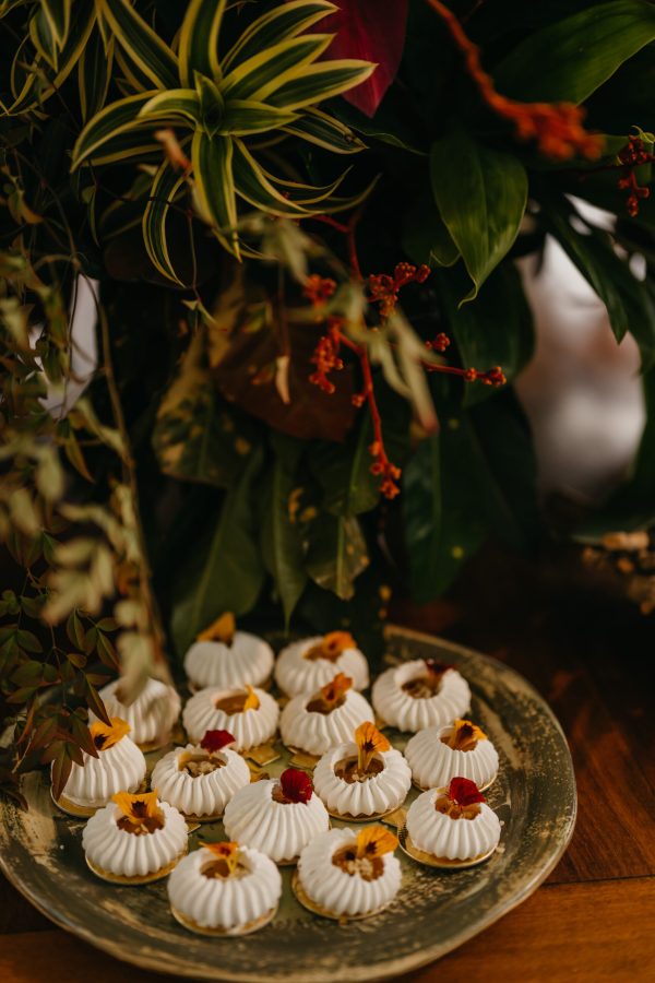 Doces para casamento na praia