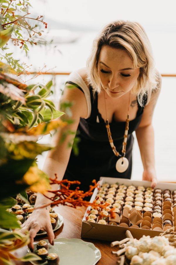 doces para casamento na praia