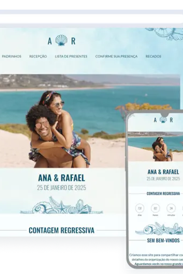 site de casamento grátis